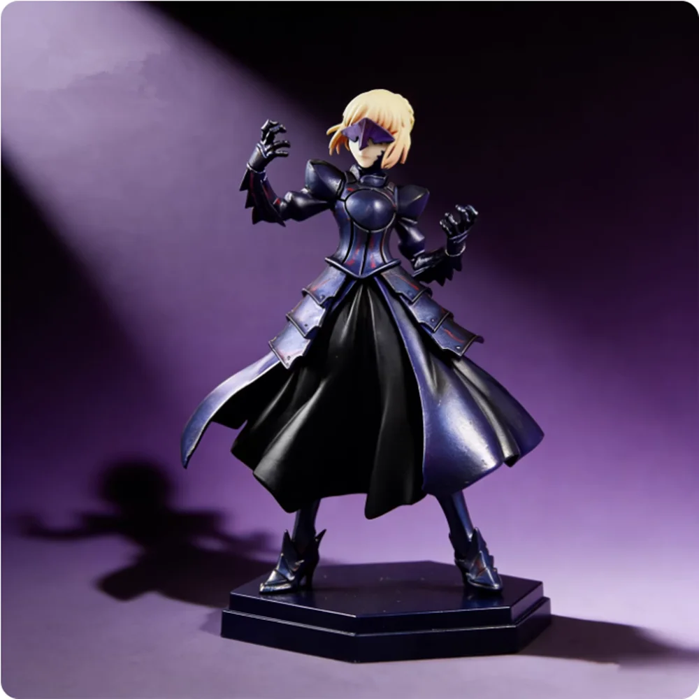 18CM Anime Fate/stay night Heaven's Feel Altria Pendragon Saber Alter Model Toy Gift Collection Action Figure PVC