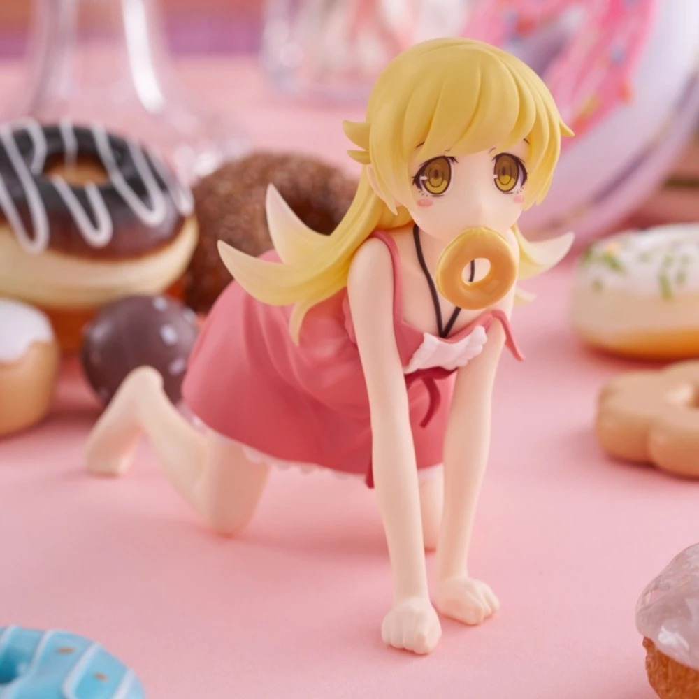 In Stock Taito Original Genuine Monogatari Series Oshino Shinobu Kissshot·Acerolaorion·Heartunderblade 13cm Model Toy DC Figures