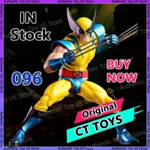 Original Ct Toys Wolverine Action Figure Deadpool Mafex 096 Figure Mafex138 X-Men Comic Version Figurine Collection Model Toys