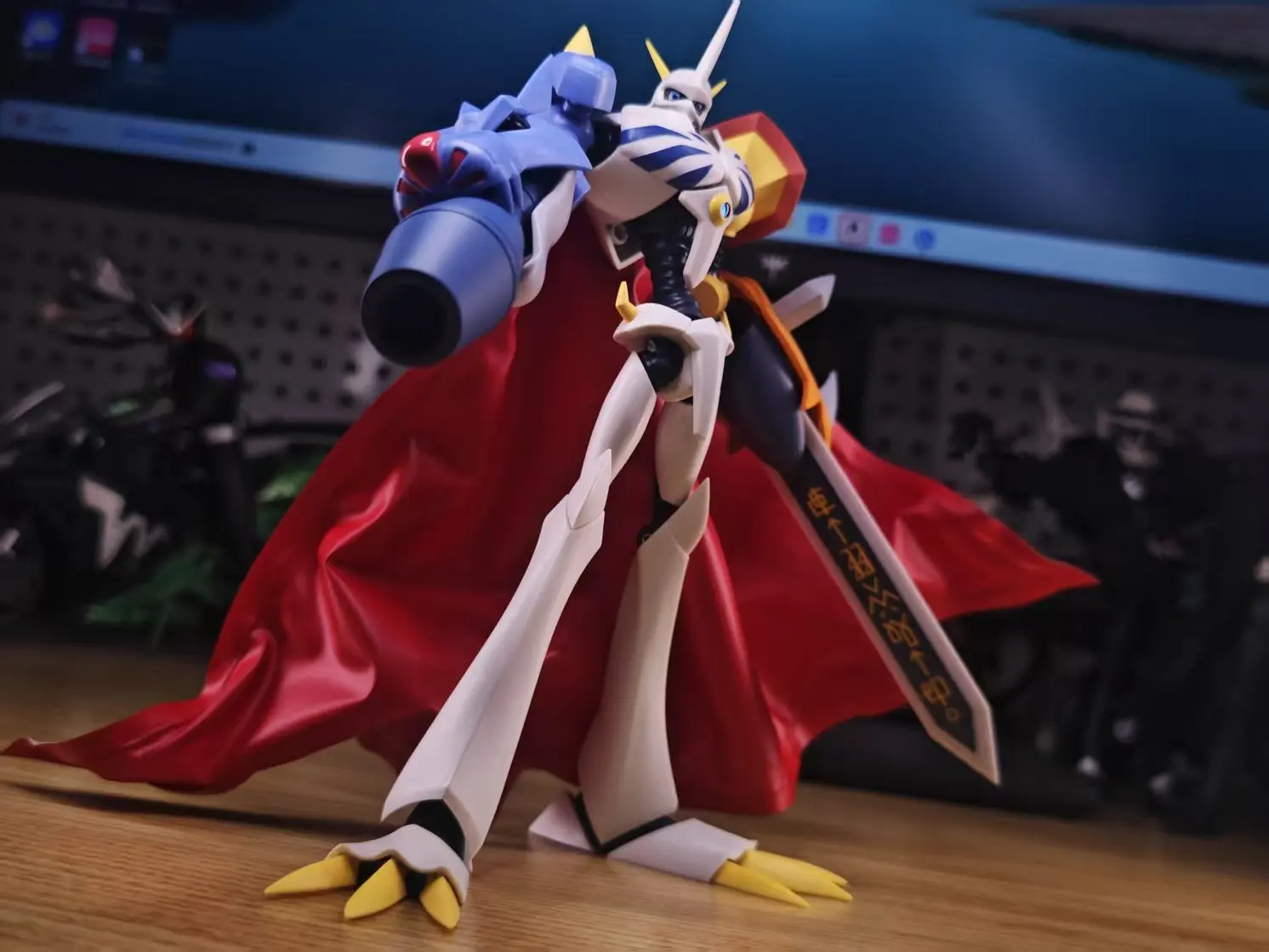 Digimon Adventure Handemade 1/12 Scale Omegamon Japanese Anime Clothing Accessories Cloak For 6inch Action Figure Toys - Image 6