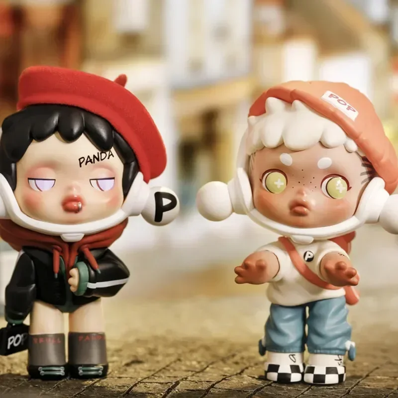 POP MART Skullpanda Panda Craze Series Genuine Mystery Box Blind Box Guess Bag Toys Doll Cute Desktop Ornaments Collection Gift - Image 3