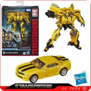 In Stock Hasbro Transformers Toy Studio Series SS-49 Bumblebee Anime Movie Toys Robots Action Figures Gifts Hobbies