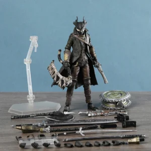 Bloodborne Hunter Figma 367-DX Action Figure Doll Handmade Model Toy
