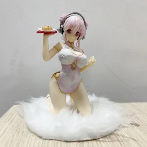 17CM Super Sonico sonic bikini swimwear Bunny Girl figure Action Anime model Doll toys For Christmas Gift