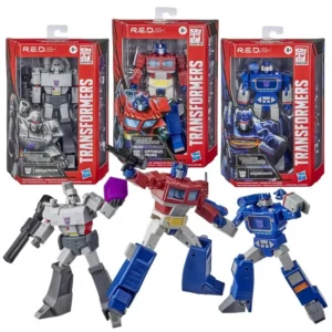 Animation G2 Transformations robot RED series Optimus Prime Megatron Soundwave Action figure model Boy toy