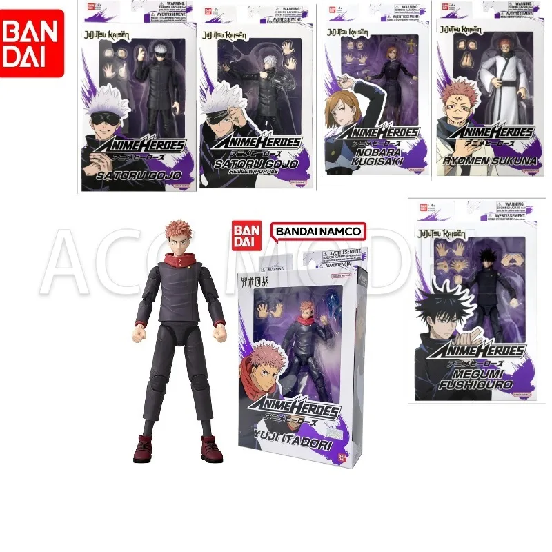 BANDAI ANIME HEROES 6-inch moving doll YUJI ITADORI MEGUMI FUSHIGURO NOBARA KUGISAKI Gojo Satoru RYOME SUKUNA