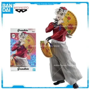 In stock Demon Slayer Grandista DOMA Anime Figure Action BANPRESTO Collections Model Toy Holiday Gifts For Kids WY