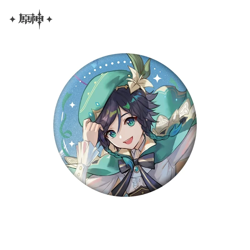 Sunsyea Official Genshin Impact Merch From miHoYo Venti Badge Anime Collection - Image 28