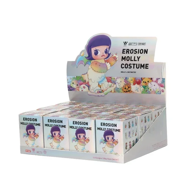 Pop Mart Molly x INSTINCTOY Erosion Molly Costume Series Blind Box Toys Mystery Box Mistery Caixa Action Figure Cute Model Gift - Image 27