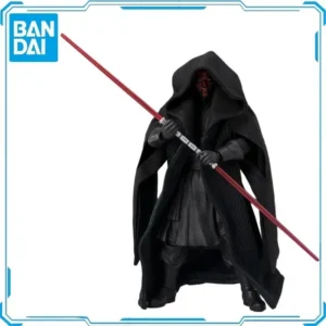In Stock Original Bandai SHF Star Wars The Phantom Darth Maul Action Figure Animation Toy Gift Model Collector Anime Hobby
