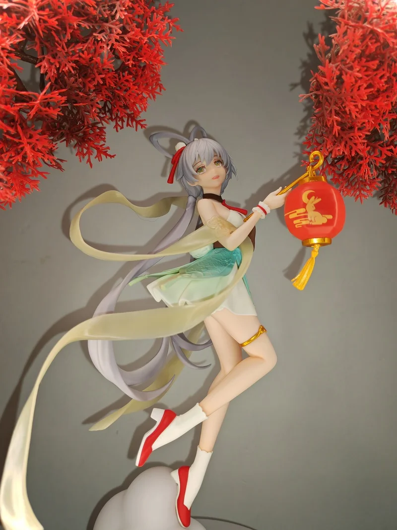 Genuine  Luo Tianyi Nishang Step Moon Virtual Idol 1/7 PVC Anime Figure 24cm Collectible Statuette Gifts For Anime Fans