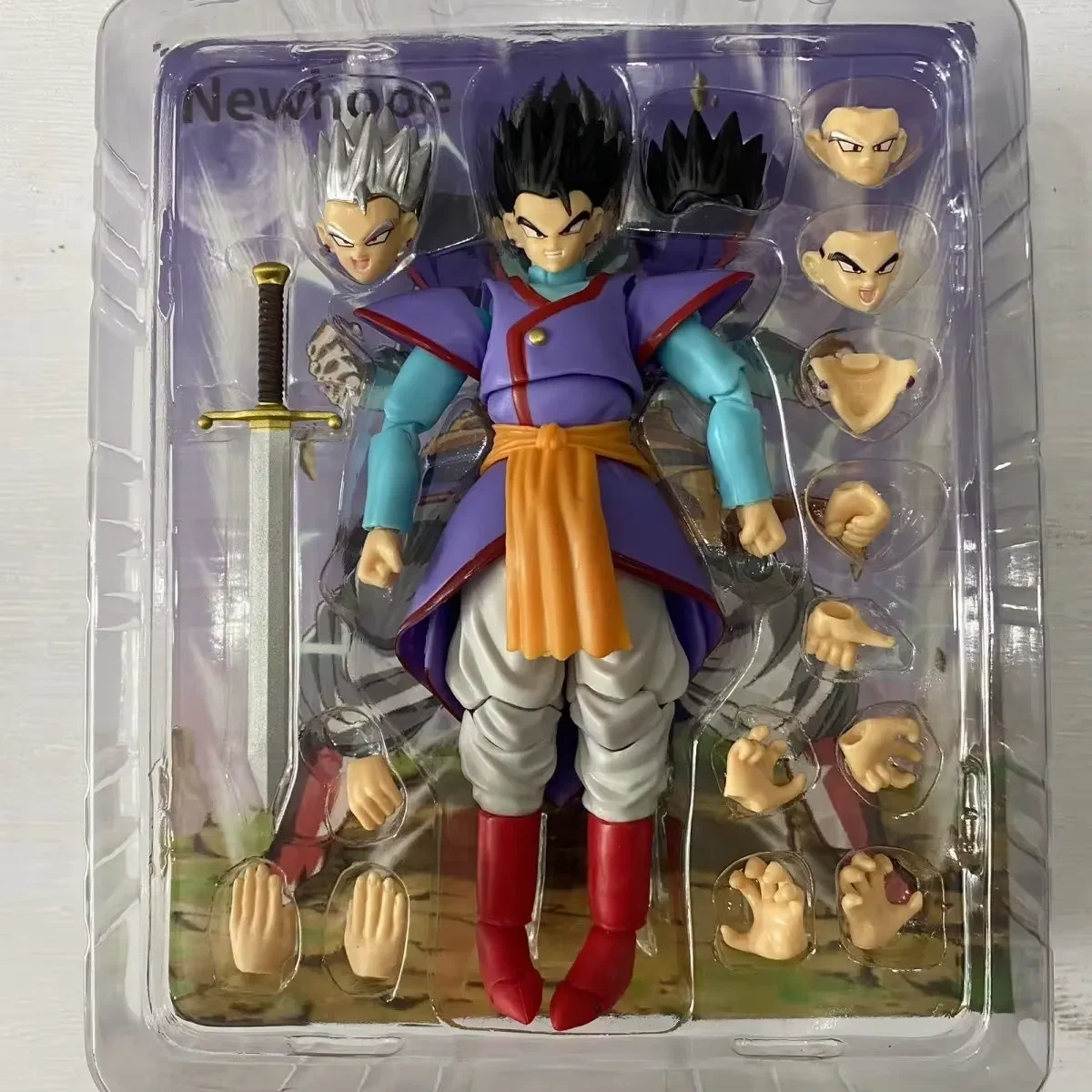 In Stock Dragon Ball Anime Figures Kaioshin Son Gohan Action Figure Supreme Kai God of Creation Shf Pvc Model Desktop Decoration - Image 8
