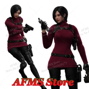 BROTOYS LR011 1/12 Scale Collectible Figure Female Spy Agent Ada Wong Full Set  6Inch Women Soldier Action Figure Dolls Toys