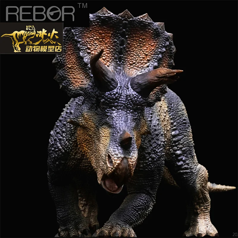 In Stock REBOR Jurassic Dinosaur Giant Male Triceratops Adult Kids Model Toy Gift Collection Fan Hobby - Image 4