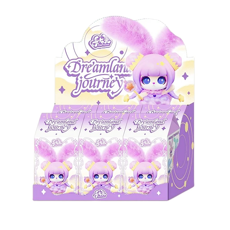 Cup Rabbits Dreamland Journey Series Anime Action Figure Guess Bag Ornament Figurines Home Decor Desktop Dolls Model Girls Gift - Image 10