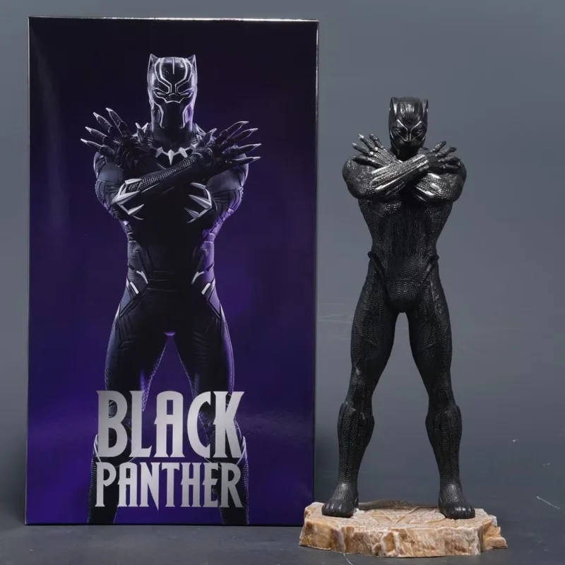 Marvel Anime Movie Statue Collection Iron Man Black Panther Premium Action Figures Desktop Ornament Pvc Toys Boy Surprise Gifts - Image 4