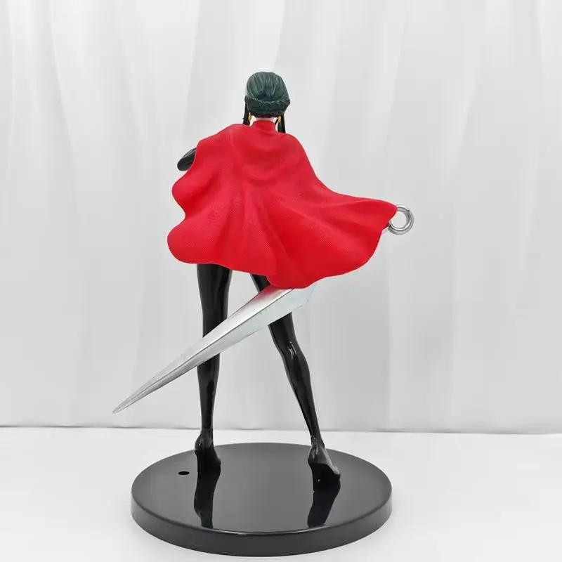 23cm SPY × Family Anime Figure Hollow Knight Hornet Yor Action Anime Figure Mask Can Be Replaced PVC Collection Model Doll Toys