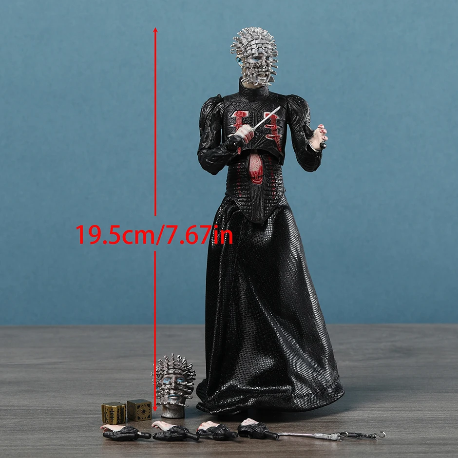 NECA Hellraiser Ultimate Pinhead Collection Action Figure Toy Decoration Model