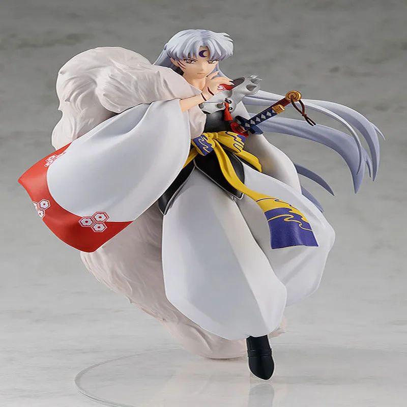 18cm Anime Inuyasha Figure Inuyasha Kikyō Sesshoumaru Higurashi Kagome PVC Action Figure Model Toys Collectible Model Toy Gift - Image 6