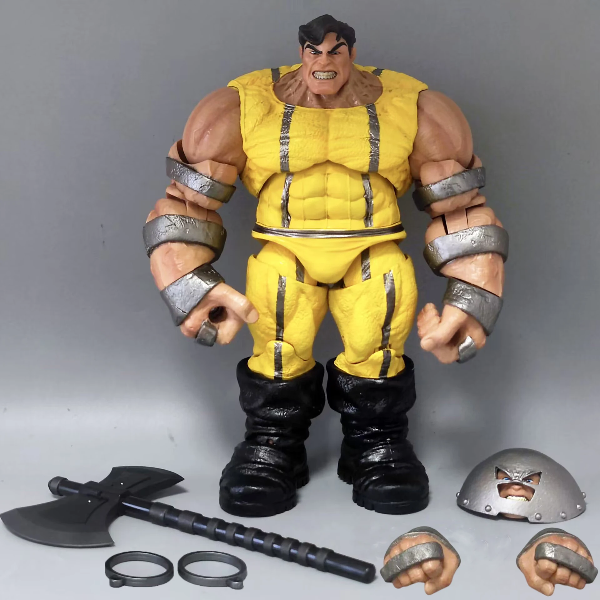 Marvel Select DST Juggernaut Prison Outfit Captain America Colossus Custom 9″ Loose Action Figure