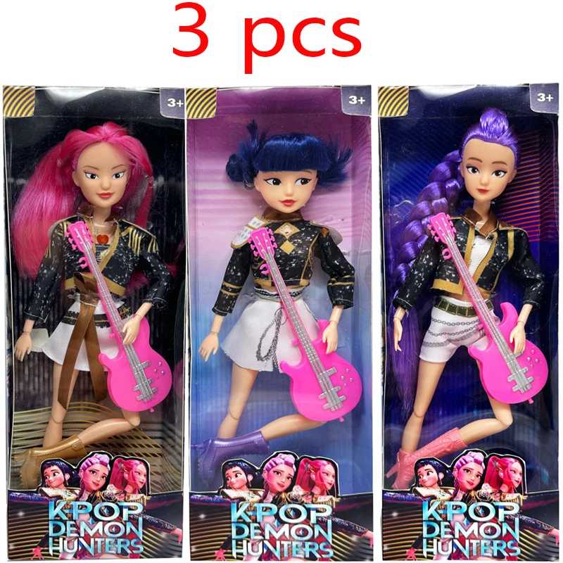 NEW Doll Toys Kpop Demon Hunters Action Figure Toy Rumi Mira Zoey Beautiful Princess Baby Girl Dolls Plastic DIY Toy for Girls - Image 13