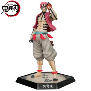 Demon Slayer Akaza Hakuji 28cm Action Figure - Anime Kimetsu No Yaiba PVC Statue Doll Collectible Model Children's toys Gifts