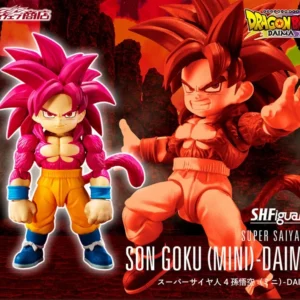 [IN STOCK] Original Bandai Sh Figuarts Shf Dragon Ball Daima SSJ4 Son Goku Action Figures Anime Model Toys Collection