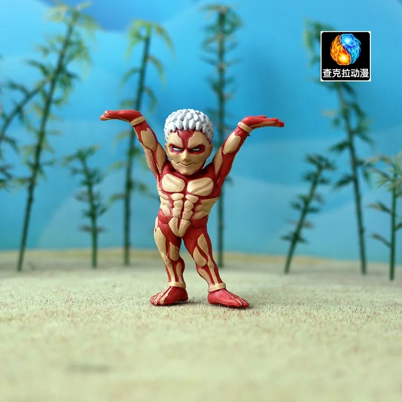 Attack on Titan Figures Shingeki No Kyojin The Female Titan Anime Action Figure Penholder Kawaii Model Toy for Kids Gifts - Image 7