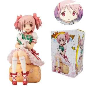 New Action Figure Puella Magi Madoka Magica Anime Figure Kaname Madoka Magic Girl Model Decor Statue Dolls Toys Christmas Gift