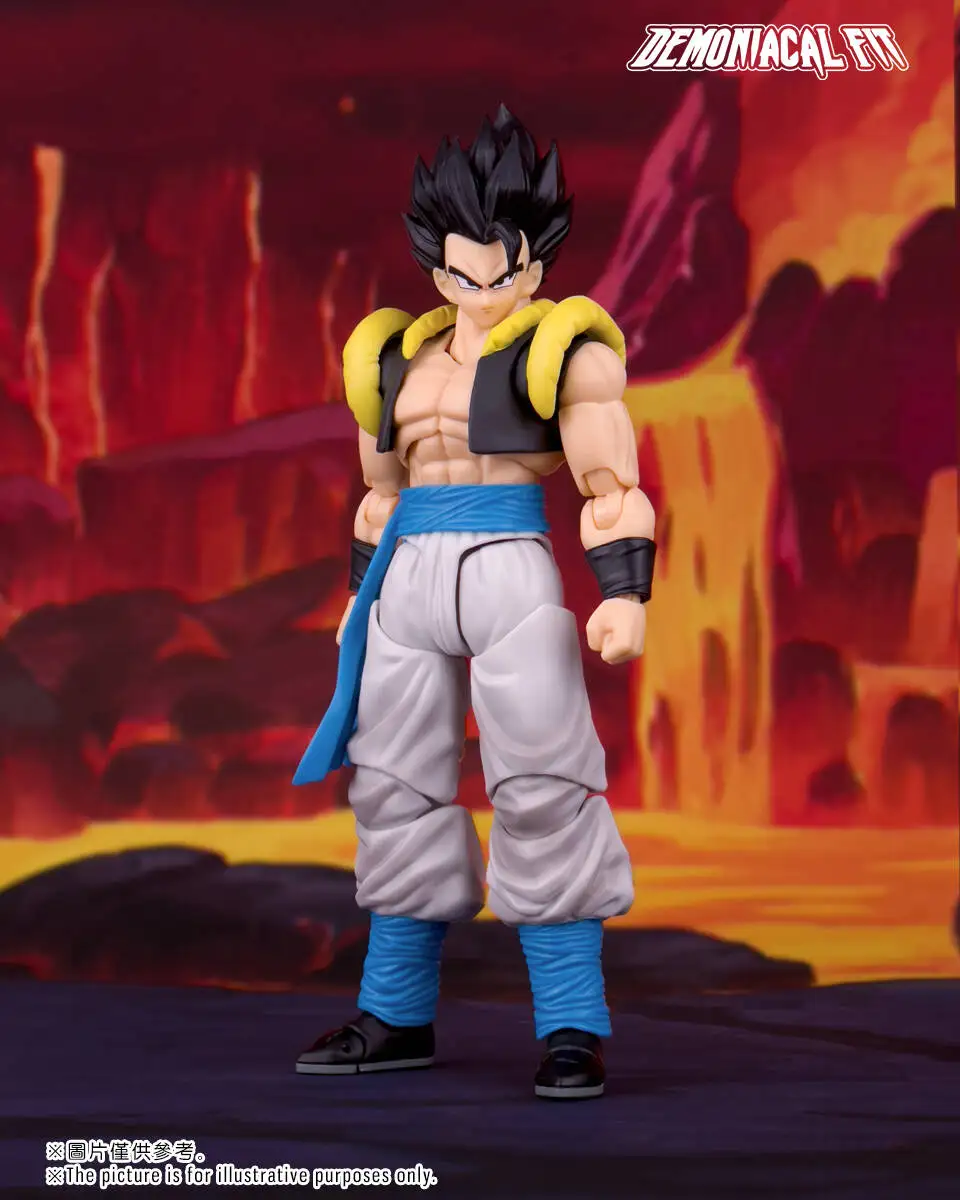 IN STOCK Demoniacal Fit Dragon Ball Z Gogeta Figure SHF Hero Waltz Gogeta The Supreme Dance Super Saiyan Trunks Action Toy Gift - Image 5