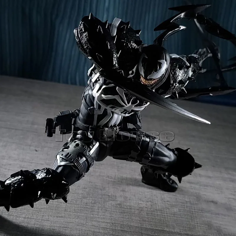In Stock Ct Toys Venom Action Figure Kaiyodo Figurine Marvel Movable Collection Eugene Thompson Ko Model Decorate Toys Kids Gift - Image 3