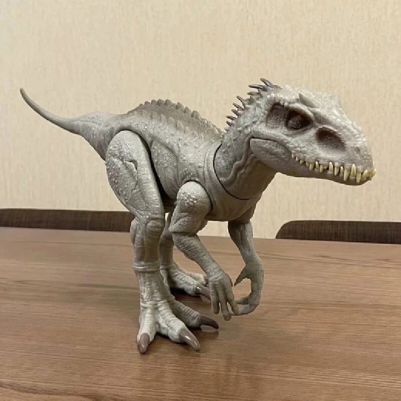 Mattel Jurassic World Dinosaur Model Indominus Rex Camouflage Attack Movie Authentic Realistic Emit Light Sound Toys Kids Gift - Image 3
