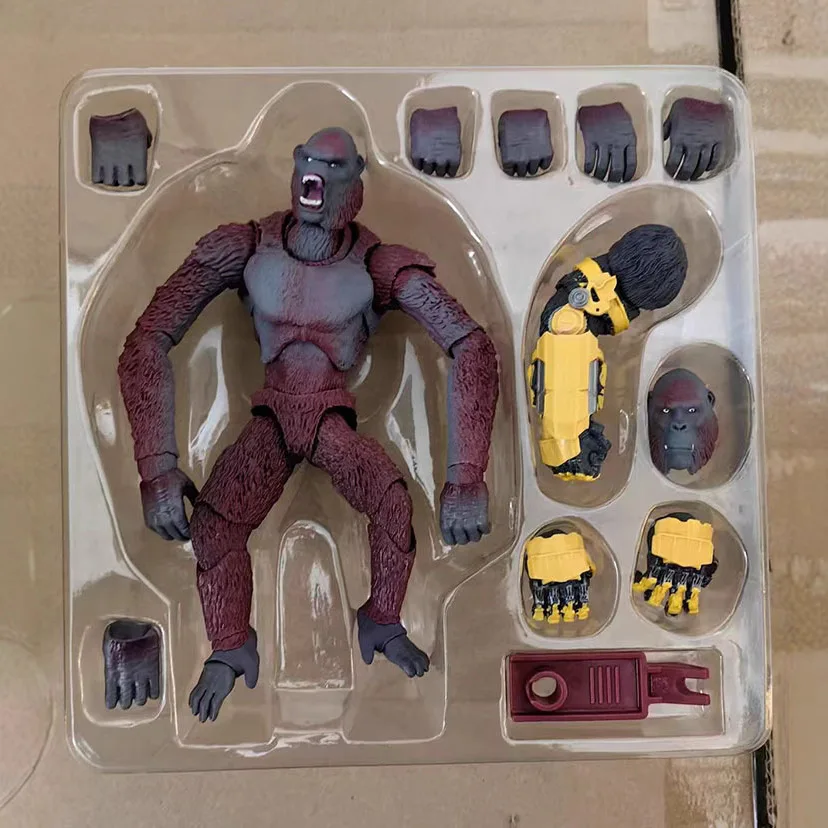 NEW！SHM 2024 Godzilla Vs. King Kong 2: Rise Of Empires Scar King PVC Action Figure Kids Adult New Year’s Christmas Gifts 20cm