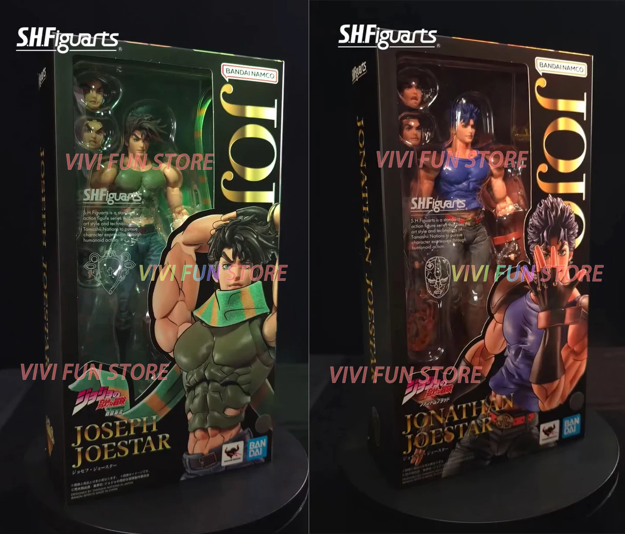 In Stock BANDAI SHF JONATHAN JOESTAR JOSEPH JOESTAR Movable Model Toys S.H.FIGUARTS JoJo's Bizarre Adventure - Image 7