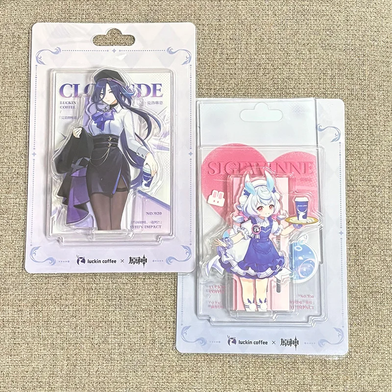 Sunsyea Genshin Impact Official Merch miHoYo Original RX Theme Series Acrylic Stand Sigewinne Clorinde