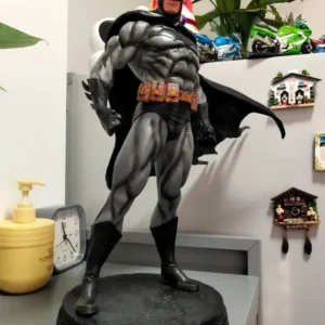 Large 38cm Dark Knight Batman Figures Model Ornaments Toys Gift Gk Action Figurines Justice League Standing Batman Ornament Gift