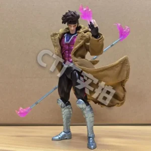 CT Toys Gambit Figure Mafex 131 X-Men Wolverine Shf Anime Action Figure 18cm Figurine Statue Model Customized Gifts for Kids