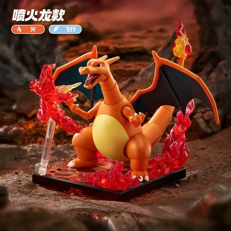 Blokees Model Pokemon Toys Assembly Model Meowscarada Greninja Ceruledge Charizard Collectible Robot Kits Models Kids Gift - Image 3
