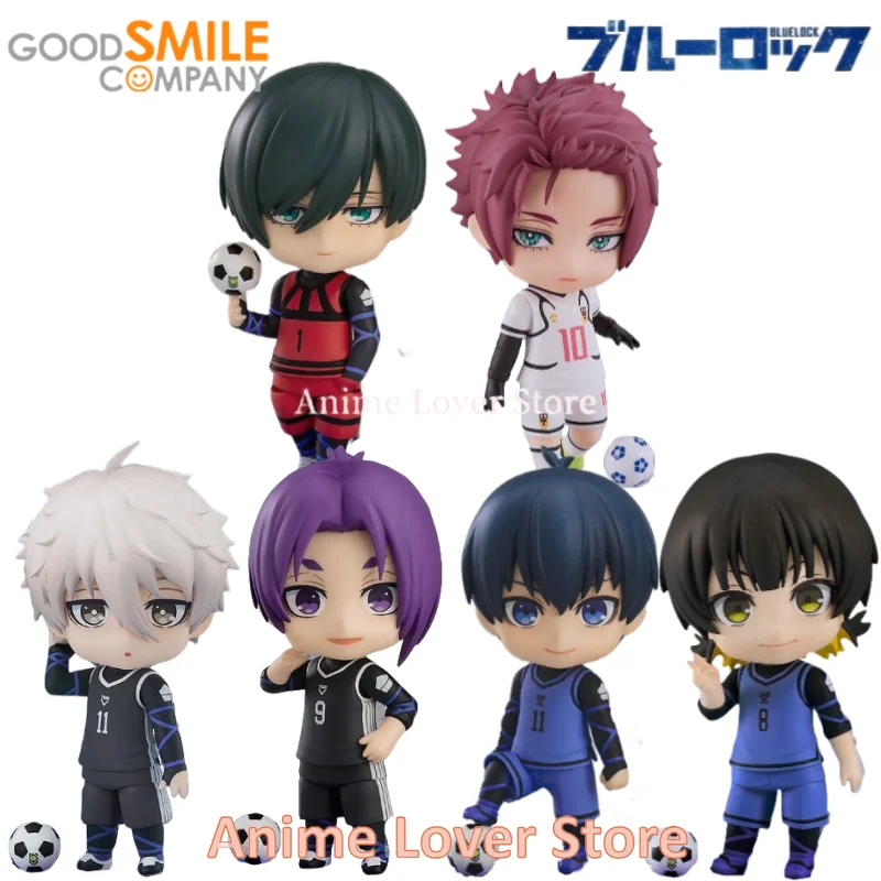 Original Good Smile Nendoroid GSC BLUE LOCK Isagi Yoichi Nagi Seishiro Mikage Reo Rin Itoshi Itoshi Sae Anime Figures Toys
