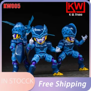 In Stock Original Kw Studio Kw005 Kw005p Dragon Ball Cell Shf Tiny Monster Accessories Pack Anime Action Figure Model Toy Kid