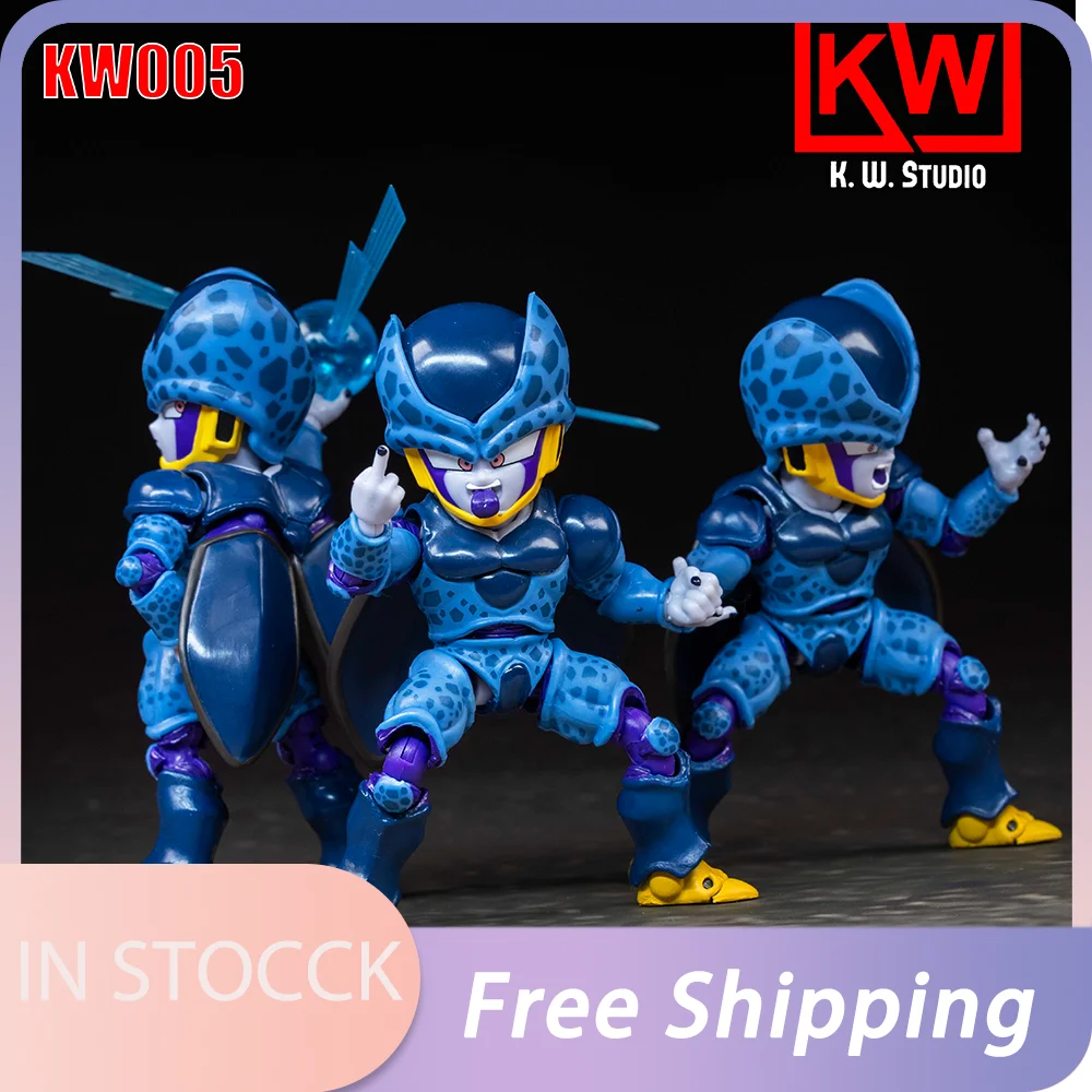 In Stock Original Kw Studio Kw005 Kw005p Dragon Ball Cell Shf Tiny Monster Accessories Pack Anime Action Figure Model Toy Kid