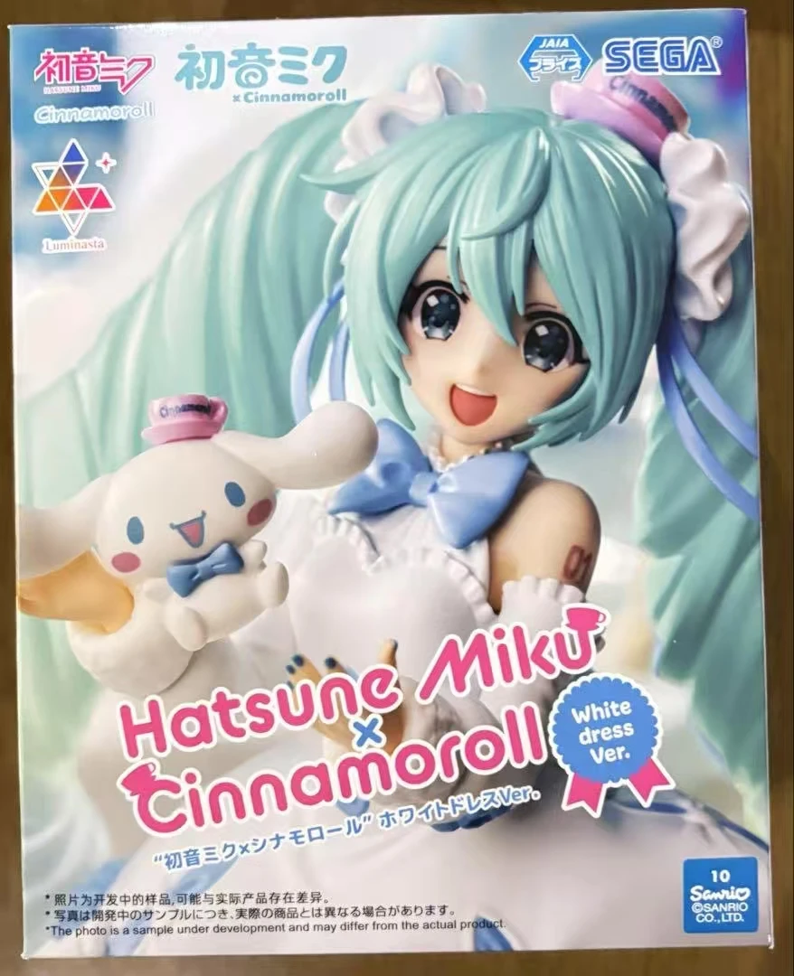 Original SEGA Hatsune Miku Cinnamoroll Anime Figure Noddle Stopper Toy Action Figure Anime Figure PVC Model Collection Doll Gift - Image 8