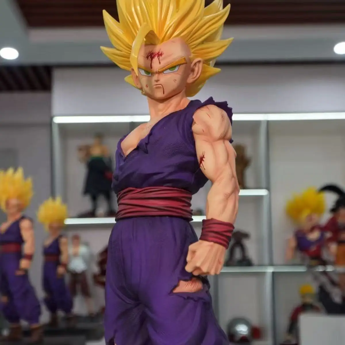 JT Statue Dragon Ball Z Son gohan Figure gohan Super Saiyan PVC Action Figures 45cm/17.72inch Collection Mode Toys Gifts