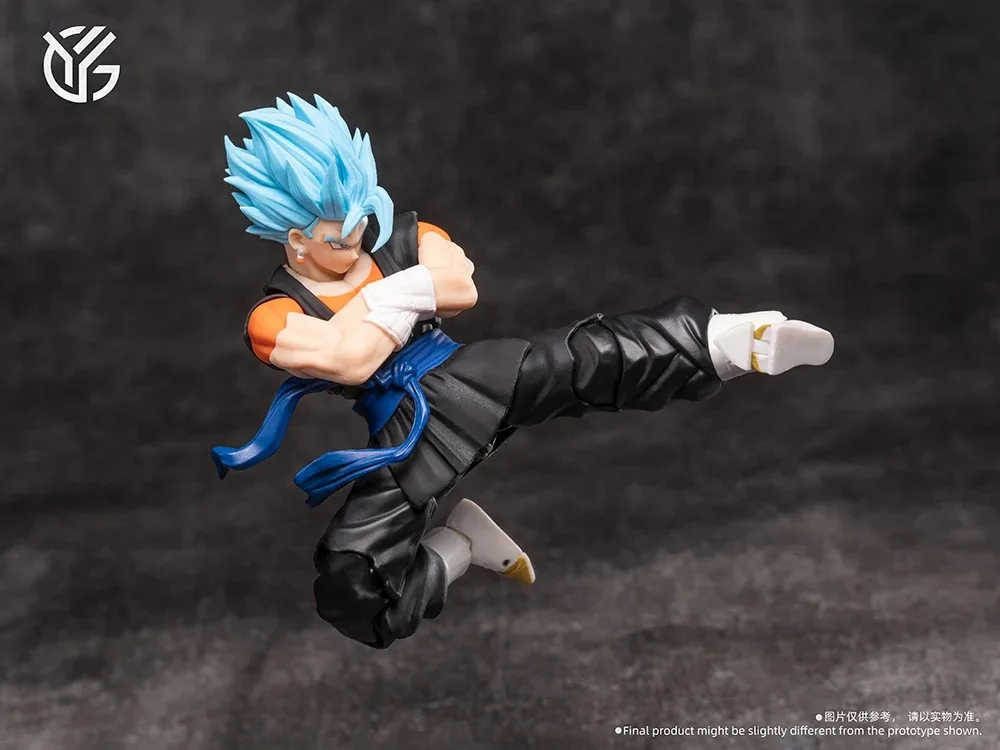 IN STOCK New YGmw Studio OC Toys 07 Vegetto Anime Action Figure Dragon Ball SHF Vegito SSJ Super Saiyan3.0 Figure Body Model Toy - Image 4