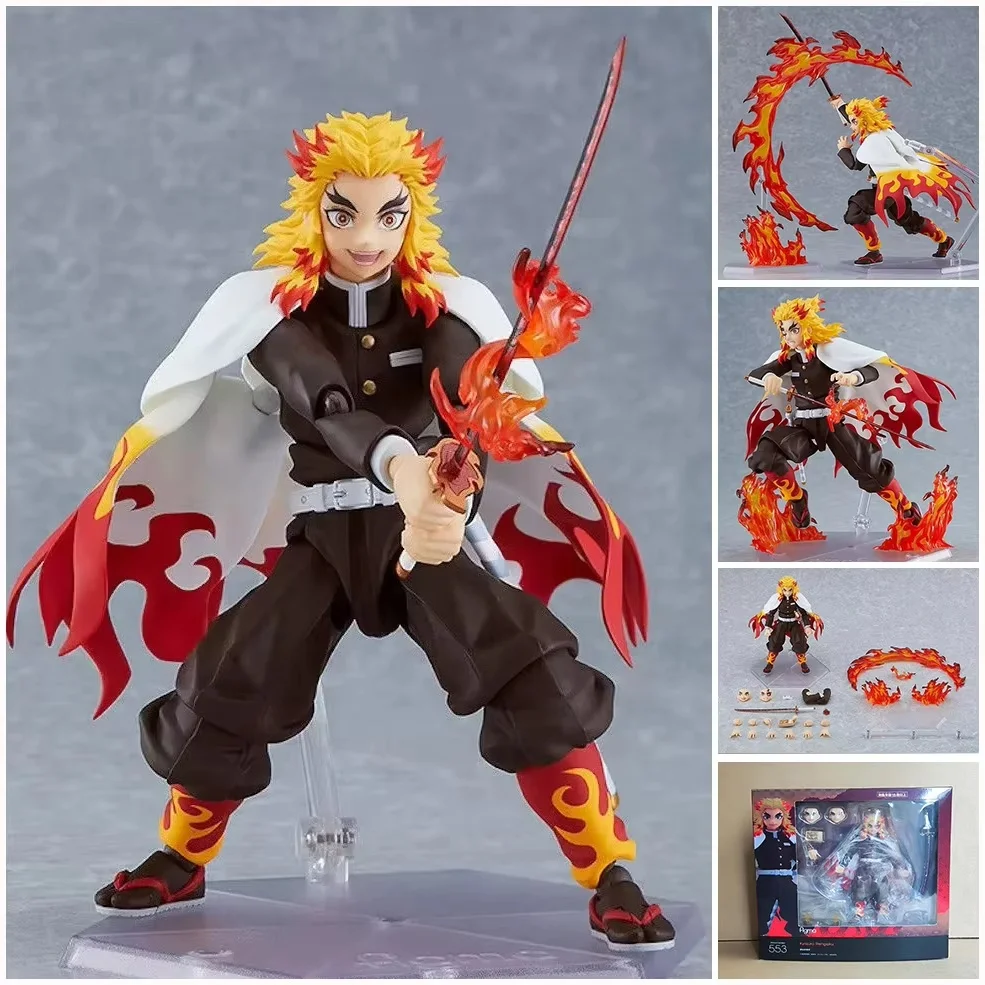 Demon Slayer Figure Kimetsu No Yaiba Rengoku Kyoujurou 522 Tanjirou 498 Kamado Nezuko Kamado 508 Agatsuma Zenitsu 553 Toys Gift