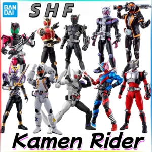 New Bandai Shf Kamen Rider Kabuto Basic Form 10th Anniversary Commemorative Bone Carving Action Figure Boy's Birthday Toy Gift