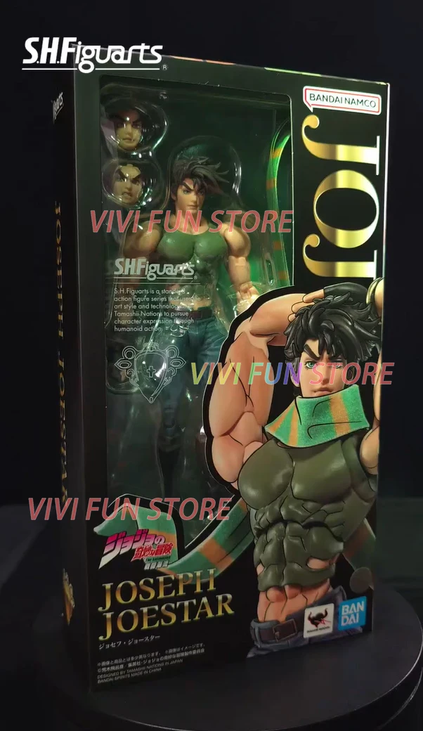 In Stock BANDAI SHF JONATHAN JOESTAR JOSEPH JOESTAR Movable Model Toys S.H.FIGUARTS JoJo's Bizarre Adventure - Image 9