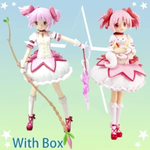 17-18cm Puella Magi Madoka Magica Aniem Figure Kaname Madoka Magic Girl PVC Anime Action Figures Anime Cartoon Model Toy Gifts