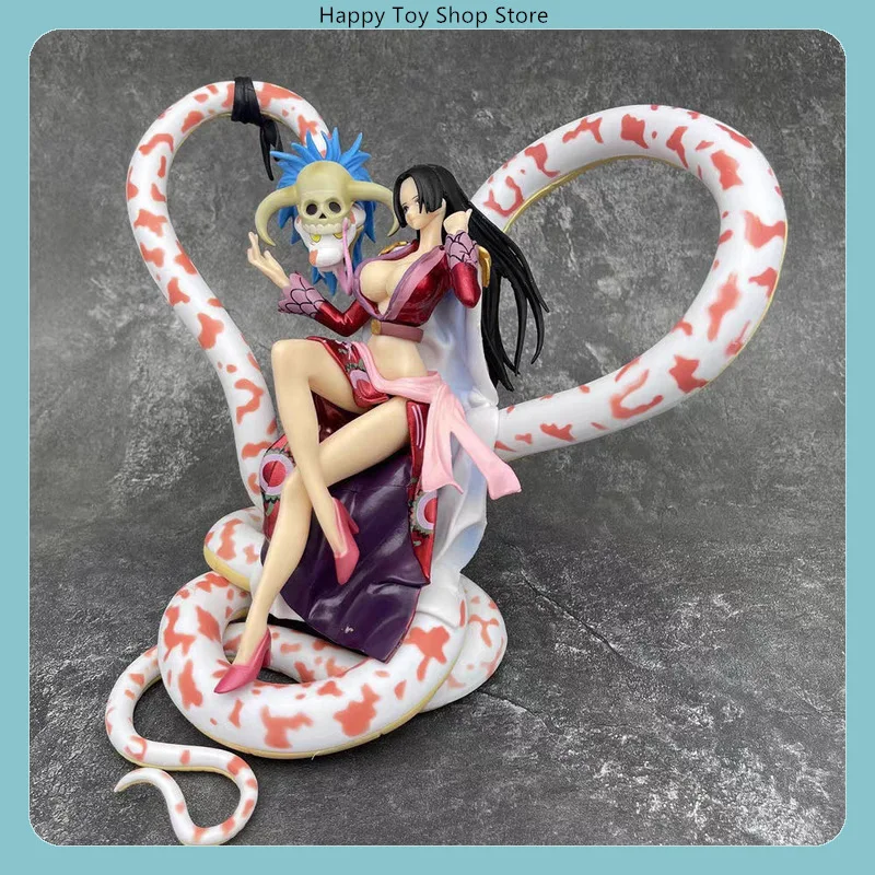 ​​One Piece Boa Hancock Sitting Pose 20cm Anime Figure Statue Desktop Decoration Gift​