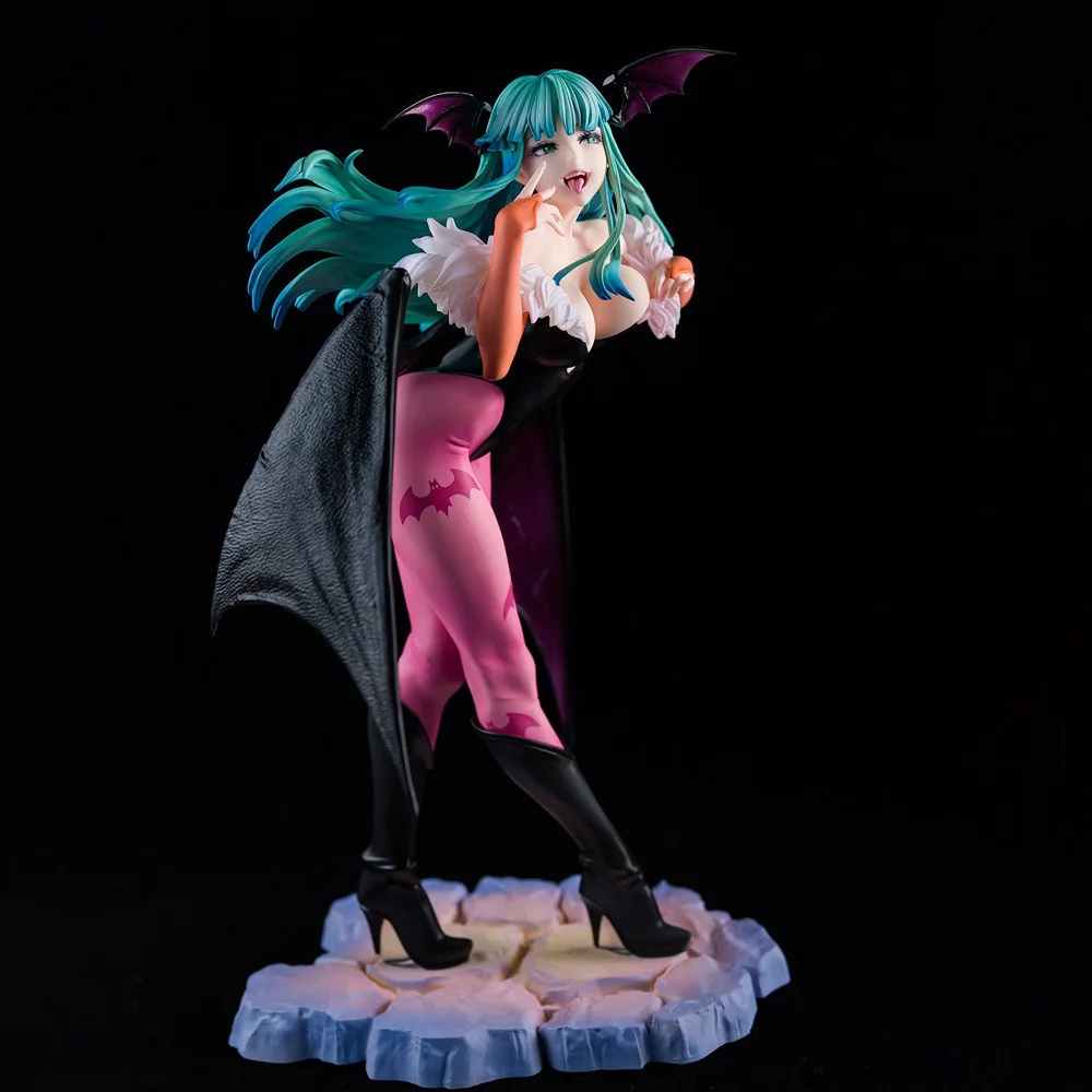 2023 23cm Morrigan Aensland Vampire Action Figure Collection Toys Christmas Gift Doll With Box